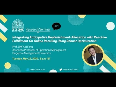 Integrating Anticipative Replenishment-Allocation with Reactive Fulfillment for Online Retailing...