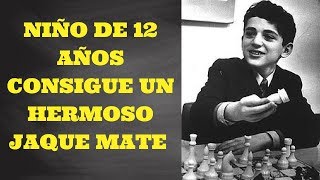 NIÑO DE 12 AÑOS DA EL JAQUE MATE MÁS HERMOSO VISTO ANTES: Romanishin vs Kasparov (Leningrado, 1975)