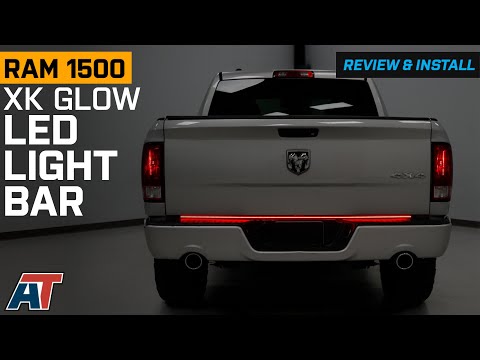 Dodge RAM XK Glow 60-Inch Tailgate LED Light Bar Review & Install
