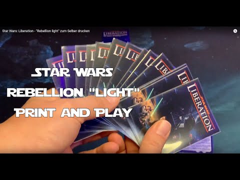 Star Wars: Liberation  - "Rebellion light" zum Selber drucken
