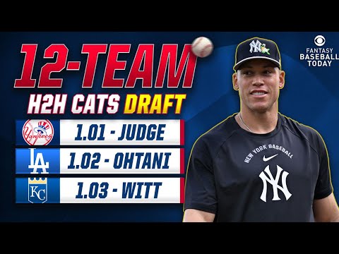 2026 H2H Categories Mock Draft! Picks, Advice & Daily Lineup Strategy | Fantasy Baseball Advice