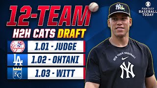 2026 H2H Categories Mock Draft! Picks, Advice & Daily Lineup Strategy | Fantasy Baseball Advice