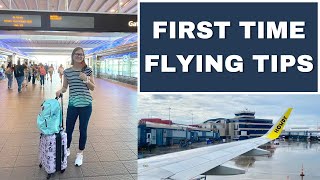 First Time Flying on an Airplane Tips - Things to Know Before Flying on an Airplane!