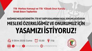 Mesleki Özerkliğimiz ve Onurumuz İçin Yasamızı İstiyoruz!