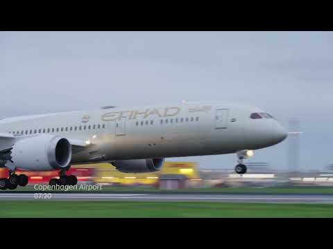 Etihad Airways | Primeiro voo em Copenhague