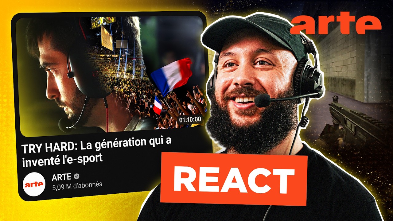🎮 REACT - Try Hard : la génération qui a inventé l'esport (ft @ZackNani shox, Harts, Neo, Izee..)