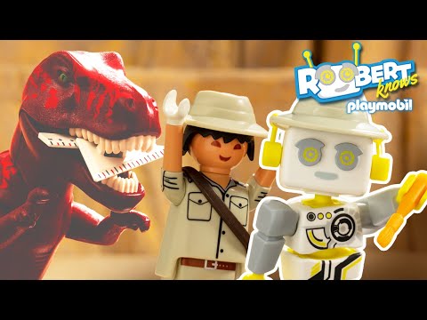Was ist eigentlich ein Paläontologe? | ROBert erklärt | PLAYMOBIL Kinderfilm