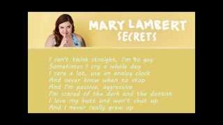 Secrets- Mary Lambert Secrets Lyrics(Lyrics+Official Audio)