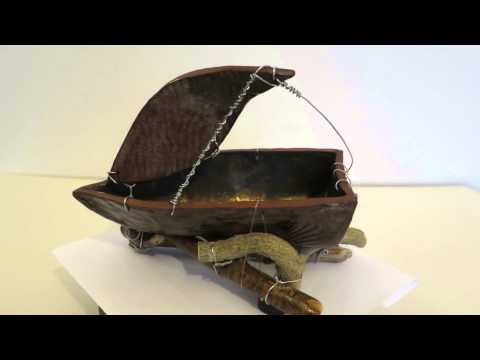 Storm Rider ceramic & mixed media sculpture mb haas MVI 0960