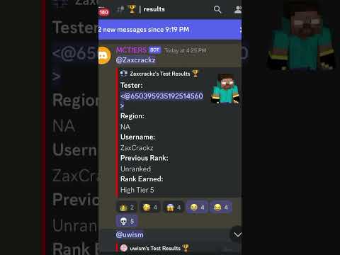 I got ht5 🤣 😆 #cpvp #minecraft #cpvp tier