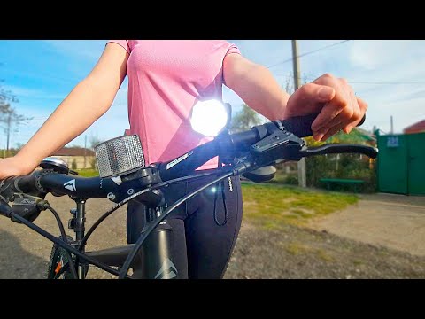 С Алиэкспресс пришли фонарики для наших Велосипедов