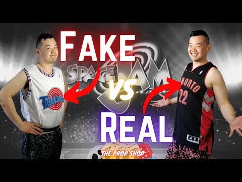 Fake Replicas from China vs Real Basketball Gear (probably also made in China) | The Prop Shop