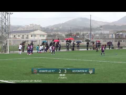 Jornada 16. Levante UD "C" 3 - 3 UD Fonteta CF "A" (Gimenez)