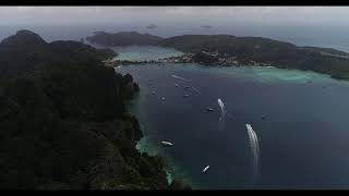 Thailand phi phi Island 2018 full HD Dji Phantom Drone aerial video