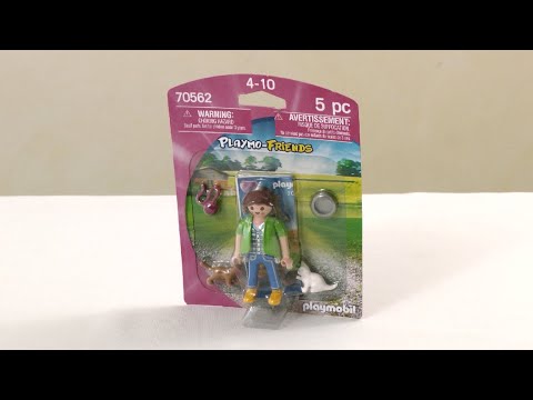 Unboxing Playmobil : La femme et les chatons (2020) – 70562