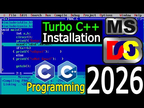 How to install Turbo C++ on Windows 10/11 [ 2026 Update ] C/ C++ Programming