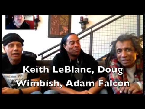 Doug Wimbish, Keith LeBlanc and Adam Falcon rehearse! INTERVIEW