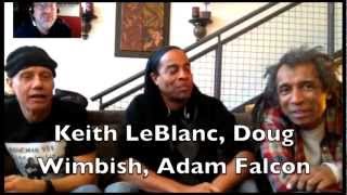 Doug Wimbish, Keith LeBlanc and Adam Falcon rehearse! INTERVIEW