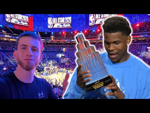 LIVE beim ALL STAR GAME in LA!! | USA vs World | KBJ Vlog