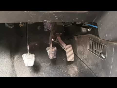 разборка педального узла калина 1