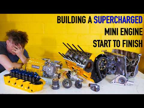 Building A SUPERCHARGED Classic Mini Engine. From Start To Finish. BIG BOGEY Part 10