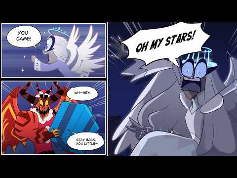 Santa… or SATAN?🎅🎁 Hazbin Hotel Season 2 • COMIC DUB