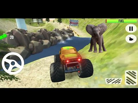 Monster Truck Offroad Driving Sim | 4X4 Offroad Hill Drive | Monster Truck Driving Games |