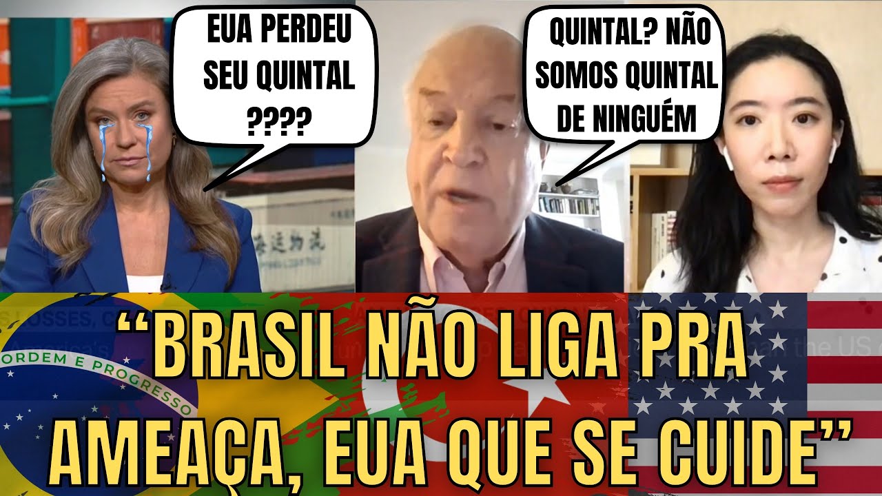 Debate Pesado Sobre Brasil, EUA, América Latina, China