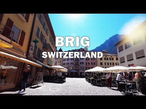 Brig, Switzerland - Driving Tour 4K
