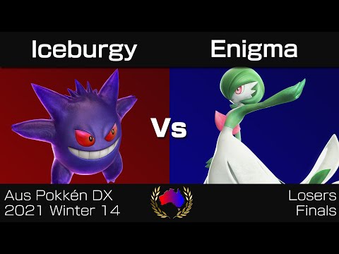 Aus Pokkén DX 2021 Winter 15 - Losers Finals: Iceburgy (Gengar) vs. Enigma (Gardevoir)