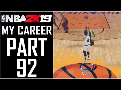 NBA 2K19 - My Career - Let's Play - Part 92 - "Perfect Release From The Logo" | DanQ8000