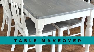 Furniture Makeover | Start to Finish | How to Update a Table