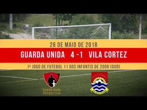 Jogo de treino infantis 2006 GUD 4 - 1 V  Cortez