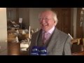 President Michael D Higgins Talks About The All Ireland Final
