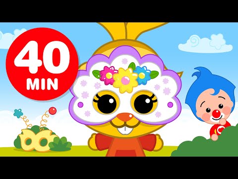 Mascaras Divertidas - Y  Más de Capítulos de Plim Plim  (40 Minutos) | Dibujos Animados