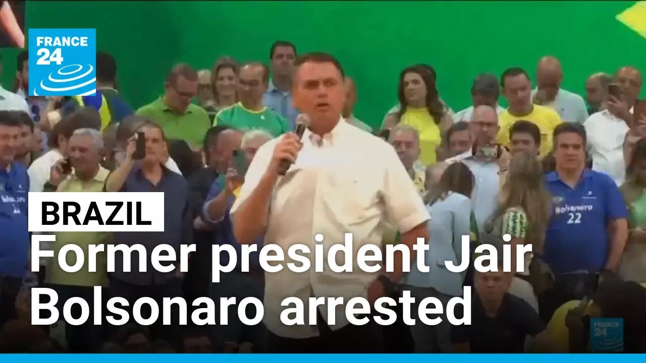 Former president Jair Bolsonaro arrested due to 