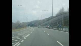 preview picture of video 'North Wales Expressway A55 & Vale of Clwyd A525'