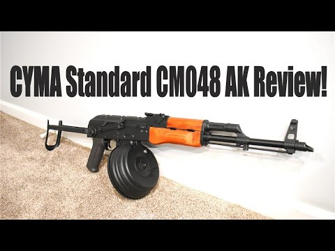 CYMA Standard CM048 AK FULL Review! (Airsoft)