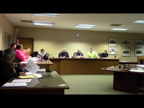 City Council Meeting 1-19-16