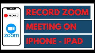 How to Record Zoom Meeting in any Iphone or Ipad