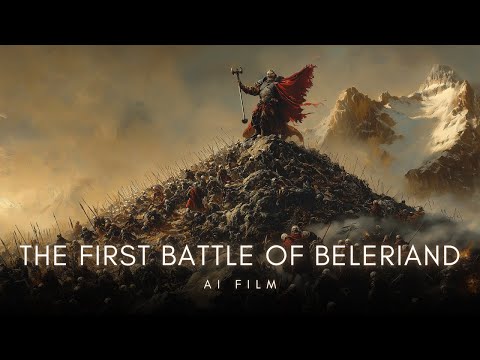 The First Battle of Beleriand An Ai Film. #lotr #silmarillion #tolkien #ringsofpower #amazon
