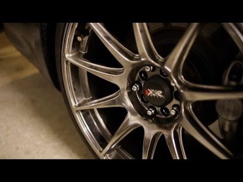 Infiniti G37s Rim Install