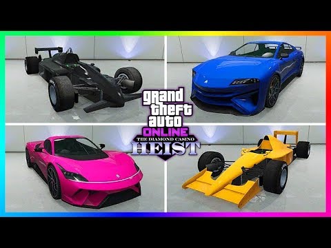GTA CASINO HEIST ALL CARS