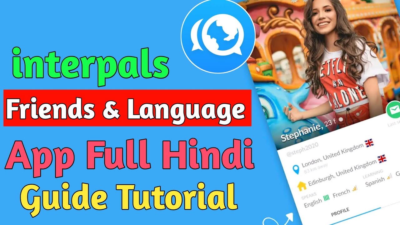 InterPals Friends & Language Exchange App Tutorial