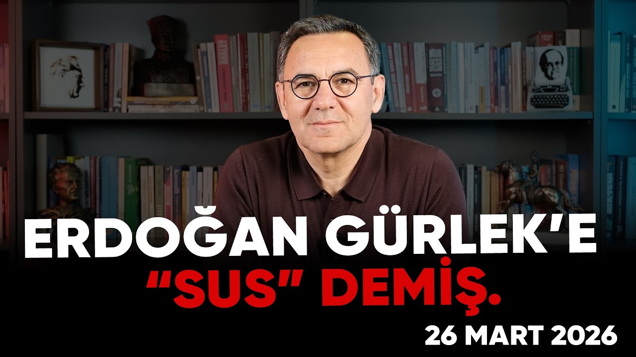 Deniz Zeyrek: "Erdoğan Gürlek’e “sus” demiş." #akıngürlek