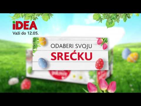 Odaberi svoju NAGRADNU srećku u Idei do 12.05.2016.