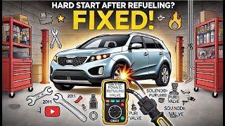 Fixing Hard Start After Refueling! P0441 Code on My 2011 Kia Sorento EX