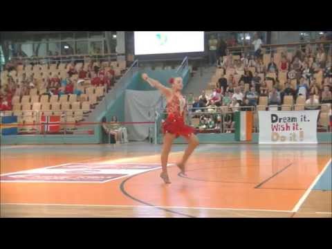 EuroTwirl 2015 - Finale Junior - Anais CRAVIC