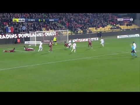 Le joli but de Adama TRAIRE NOSS contre Reims 14eme J ligue 1