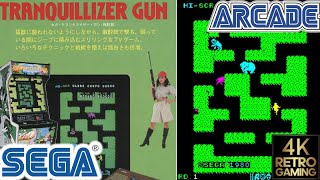 Tranquilizer Gun Arcade ( Sega 1980 ) 4k Gameplay